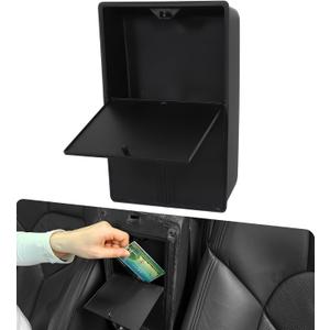 Center Console Organizer for Hyundai Sonata 2015 2016 2017 2018 2019 Armrest Hidden Storage Box Lid Secret Compartment Interior Accessories