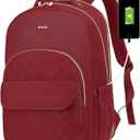 17,3" Laptop Backpack for Women,Work Backpack for Women Professional for Travel Business,Backpack Purse for Girls in School College (Green)