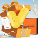 OLV Hand Warmers Rechargeable 2 Pack Strong Magnetic 18Hrs Longer Heating Portable Pocket-Sized Hand Warmer 6000mAh USB Hot Heater Birthday Gifts for Men Women Camping,Golf,Hunting,Travel Essentials