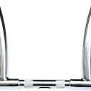 10" Rise 1.25" 1-1/4 Diameter Chizeled Fat Ape Handlebar For 1996-2018 Harley Softail Dyna Sportster Touring Road+Glide Road+King Chrome