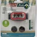 2 x Coleman Kids Mini LED Headlamp - One Size, Red