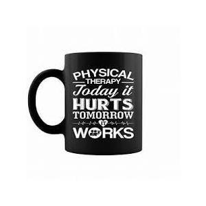 Medroc - PHYSICAL Therapy TODAY IT HURTS TOMORROW IT. Works (White)