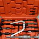 Orion Motor Tech Blind Hole Collet Bearing Race and Seal Puller Extractor Kit, Slide Hammer Pilot Insert Inner Internal Bearing Removal Tool Set, 16PCS (red)