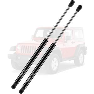 2 Rear Window Glass Lift Supports Springs Struts Shocks 4249 for Jeep Wrangler 1997 1998 1999 2000 2001 2002 2003 2004 2005 2006