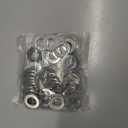 8'' Flat Washers OD 1-5/16'' 304 Stainless Steel Washers SAE Metal Washers, Pack of 50