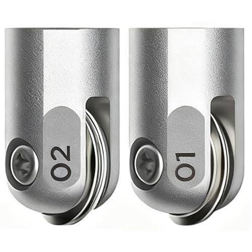 LOPASA Single & Double Scoring Wheels Replacement Blade for Maker 4, Maker 3, Scoring Accessories Tool (01 and 02)