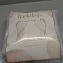 2010ft White Tulle Backdrop Curtain with Lights String for Parties, Sheer Photo Backdrop Curtains for Wedding Party Photography Background (20ftx10ft)