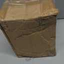 Homemory 6.3" x 8" Extra Large Outdoor Waterproof Candle with Auto 6-Hour Timer, Big Flameless Candle, Extra Wide and Tall Pillar Candle Battery Operated, White Plastic Made, Long Last for Months