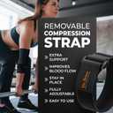 DR. BRACE Elite Elbow Brace Support, Breathable Elbow Compression Sleeve with Gel Pad for Golfer's, Tennis Elbow & Tendonitis Treatment & Pain Relief 2024 (Black, Medium)