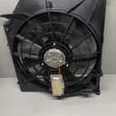 PartsFlow Radiator Cooling Fan Assembly For 1999 2000 2001 2002 2003 2004 2005 BMW E46 325i 328i 330i 17117510617