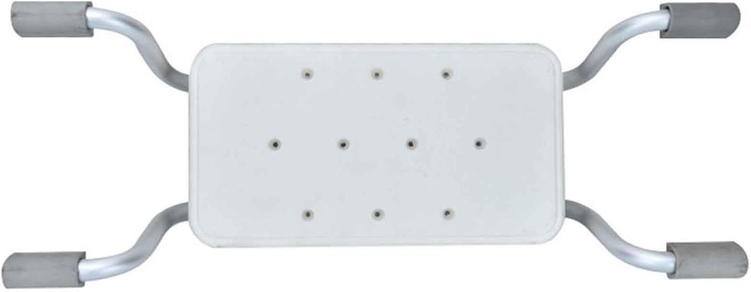 Heavy Duty Bath Bench Seat, Suspended Bath Tub Shower Chair Aluminum Alloy Bathtub Benches Bathing Seat for Elderly Adults Seniors Disabled or Injured, Length Adjustable Universal Fit, 330LBS Load.