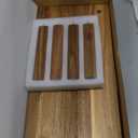 RiLiKar Acacia Wooden Desktop Organizer Shelf Kitchen Cabinet and Counter Riser Display Shelf for Top of Desk Home Office Bathroom Coffee Table