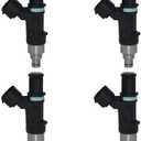 15710-82K50 Fuel Injector Compatible with 2015 Suzuki Outboard DF 90(Set of 4)