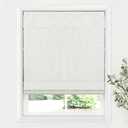 LazBlinds Cordless Roman Shades for Windows, 40" W 60" H, Off White