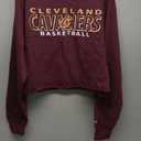 Blue 84 Women's NBA Officially Licensed Cropped Crewneck Sweatshirt Team Color (Medium)