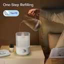 LEVOIT Top Fill Humidifiers for Bedroom, 2.5L Tank for Large Room, Easy to Fill & Clean, 28dB Quiet Cool Mist Air Humidifier for Home Baby Nursery & Plants, Auto Shut-off and BPA-Free for Safety, 25H (White)