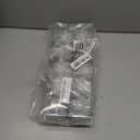 10 Pcs 2.36 Inch Christmas Ball Ornaments Glitter Sequin Ball Large White Christmas Tree Decorations Xmas Hanging Balls for Home New Year Holiday Indoor Outdoor Party Decor(White, 2.36 Inch)