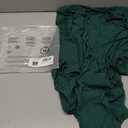 Eytino Womens Plus Size Lightweight Cardigans Casual Open Front Draped Half Sleeve Kimono Tops,1X Dark Green