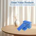 3 x 6Pcs Pumice Stone, Foot Scrubber for Smooth and Comfortable Exfoliation, Ideal for Home and Salon Personal Care, Blue