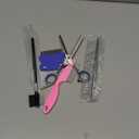 Pets Grooming Comb Kit for Small Dogs Puppies For Tear Stain Remover, 2-in-1 with Round Teeth to Remove Knots Crust Mucus