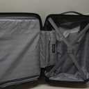 Travelers Club Skyline 22" Carry-On Spinner Luggage, Black