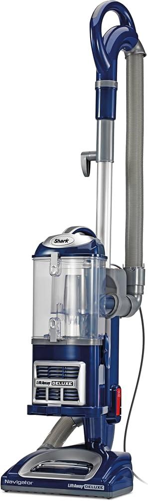 Shark NV360 Navigator Lift-Away Deluxe Upright Vacuum with Large Dust Cup Capacity, HEPA Filter, Swivel Steering, Upholstery Tool & Crevice Tool, Blue
