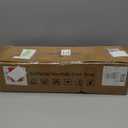 4FT Norfolk Pine Tree for Christmas Decorations, Artificial Christmas Trees with White Pot, Fake Christmas Tree Xmas Decor for Office, Living Room, Apartment