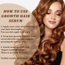 Scalp Serum Clinically Tested Non-Greasy Formula with Amino Acids, Biotin & Rosemary Oil Promotes Healthy Scalp & Fuller-Looking Hair, Reduces Oil & Product Buildup Hair Growth Serum