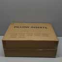 Puredown Euro Pillow Inserts 24 x 24 (Pack of 2, White), Feather Down Pillow Stuffer, White Throw Pillows for Bed, Couch, and Cushion