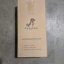 Clear Acrylic Elevated Dog Bowls with Writable Name Signs - 2×32oz Thick Glass & 2×Stainless Steel Bowls, 5.5" Height Raised Pet Feeder Stand, Food and Water Bowl Set for Medium Dogs