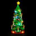 Upgraded LED Light Kit Compatible with Lego Christmas Tree Building Set, Compatible with Lego 40573, Gift Idea for Boys, Girls, and Kids (Model Not Included)