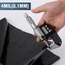 Black Plastic Sheeting 4Mil, 13.2x16.5ft, Heavy Duty, Polyethylene Plastic Film for Garden,Construction, Landscaping, Weed and Moisture Control