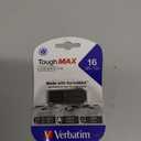 Verbatim 16GB ToughMAX USB 2.0 Flash Drive - Extremely Durable Thumb Drive - Black 70000