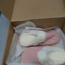 NineCiFun Women's Slip on Fuzzy Slippers Memory Foam House Slippers Outdoor Indoor Warm Plush Bedroom Shoes Scuff with Faux Fur Lining size 7-8 pink