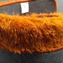 Amdrebio Burnt Orange Area Rugs 9x12 for Living Room Bedroom, Large Fluffy Fuzzy Shaggy Furry Rug for Kids Room Decor Aesthetic, Big Cute Plush Shag Dark Orange Carpet for Classroom Playroom Nursery