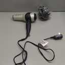 REVLON Turbo Hair Dryer | 1875 Watts of Maximum Shine, Fast Dry (Silver)