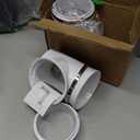 90 Degree Dryer Vent Elbow(2 Pcs),Dryer Vent Duct Connector Kit,90 Degree Dryer Vent Tight-Fit Connector Elbow for 4 Inch Dryer Duct Vent Hose.