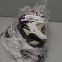 BELEEV Inline Skates with Light-Up Wheels & Shoelaces, 4-Size Adjustable Roller Blades for Kids, Boys & Girls Ages 5-8, 8-12, 6-12, Illuminating Skates for Youth & Women, Beginner Outdoor/Indoor Use (Pink)