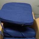 AOFEITE 3" Chair Cushions for Dining Chairs Set of 6 with Ties for Indoor