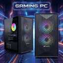 STGAubron Gaming PC Desktop,Core I5,GTX 750Ti 4G,16G RAM,512G SSD
Gaming Computer Tower for Streaming,Video Editing,Home,School,I5 up to 3.6GHz,ARGB Fan,WiFi 6,BT 5.2,4K HDMI,DVI,Win11 Home