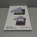 YONZEE Screen Protector for Tesla Model 3 Highland & Model Y Juniper 20242026, HD Tempered Glass Front & Rear Screen Protectors with Alignment Kit, 9H Hardness, Anti-Scratch, Crystal Clear Display