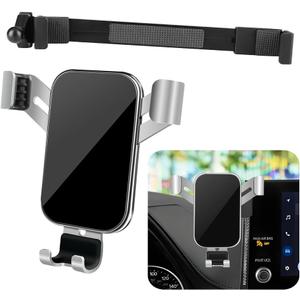 Car Phone Holder for Toyota Sienna 2025 2026 [12.3 inch Touchscreen] Auto Interior Accessories Best Cell Phones Mount Cellphone Mobile Cradle Charging Navigation Bracket Dashboard Screen Stand