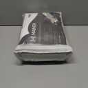 MAIHER Total Blackout 72'' W Pinch Pleated Curtain with Hooks Tieback, Thermal Insulated Linen Textured Pinched Pleated Drape for Sliding Patio Door, Greyish Beige, 1 Panel, 72'' W x 84''L