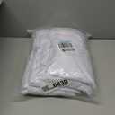 Peomeise Stretch Spandex Folding Chair Cover for Wedding Party Dining Banquet Event (White,12pcs)