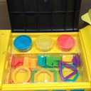 Play-Doh Activity School Bus - Push and Ride On Toy Car for Kids Up to 44 Lbs, Lights and Sounds. Includes Shape and Number Cutters, Play Doh Set, Kids Ride On Toy, Push Car for Girls and Boys