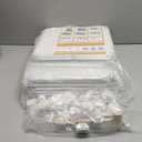 Shoe Storage,24 Pairs Rack Organizer for Closet Cabinet with Door Shelves Closet, Entryway, Hallway, Bedroom (Frosted Door-white)