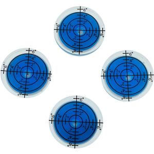 32x7mm Universal level instrument horizontal bubble water quasi bubble scale horizontal bubble small household (blue 4pcs)