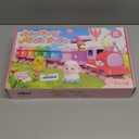 Train Set Toy Toddlers for 1-3 Learning Toy for Ages 1 2 3,Montessori Learning Matching & Sorting Toys, Christmas Birthday Gift Boys Girls (Pink)