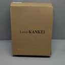 Love-KANKEI Shadow Box Frame 11x14, Deep Large Shadow Box Display Case with Unique Beads Door and Glass Window, Wood Memory Box for Pictures,Medals,Memorabilia,Collections Black