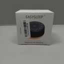 Sound Machine Easysleep White Noise Machine with 25 Soothing Sounds and Night Lights with Memory Function 32 Levels of Volume and 5 Sleep Timer Powered by AC or USB for Sleeping Relaxation (White)